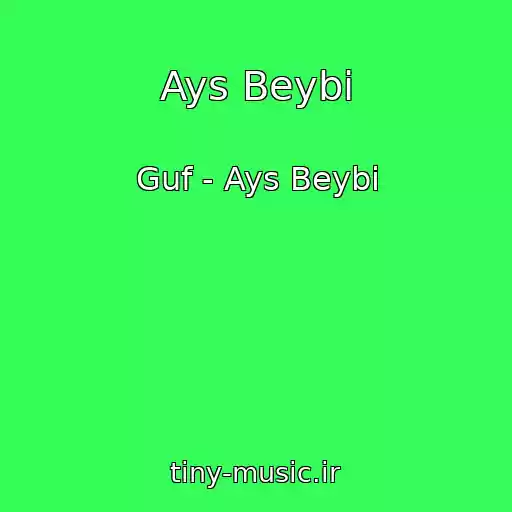 کاور آهنگ Ays Beybi از Guf - Ays Beybi