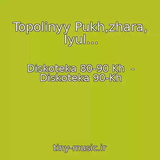 کاور آهنگ Topolinyy Pukh,zhara, Iyul... از Diskoteka 80-90 Kh  - Diskoteka 90-Kh
