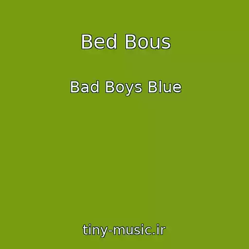 کاور آهنگ Bed Bous از Bad Boys Blue