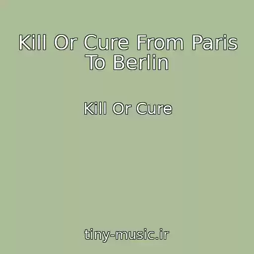 کاور آهنگ Kill Or Cure From Paris To Berlin از Kill Or Cure