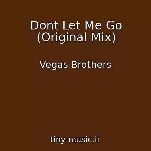 کاور آهنگ Dont Let Me Go (Original Mix) از Vegas Brothers