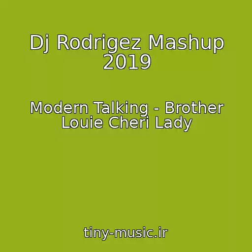 کاور آهنگ Dj Rodrigez Mashup 2019 از Modern Talking - Brother Louie Cheri Lady