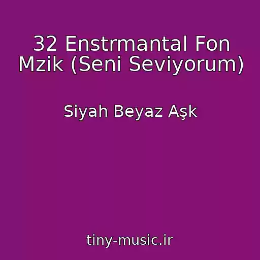 کاور آهنگ 32 Enstrmantal Fon Mzik (Seni Seviyorum) از Siyah Beyaz Aşk