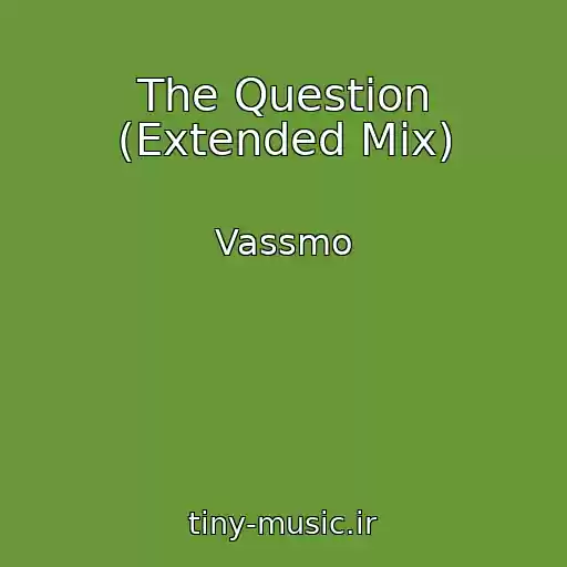کاور آهنگ The Question (Extended Mix) از Vassmo