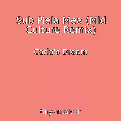 کاور آهنگ Sub Piela Mea (Mid Culture Remix) از Carla's Dream