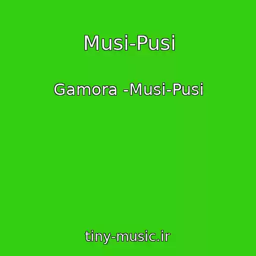 کاور آهنگ Musi-Pusi از Gamora -Musi-Pusi