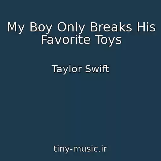 کاور آهنگ My Boy Only Breaks His Favorite Toys از Taylor Swift