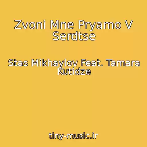 کاور آهنگ Zvoni Mne Pryamo V Serdtse از Stas Mikhaylov Feat. Tamara Kutidze