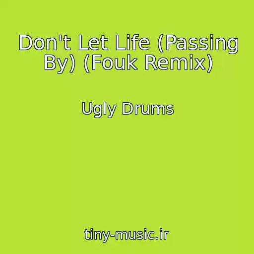 کاور آهنگ Don't Let Life (Passing By) (Fouk Remix) از Ugly Drums