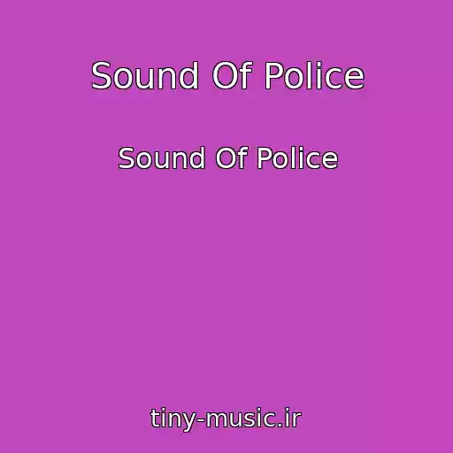 کاور آهنگ Sound Of Police از Sound Of Police