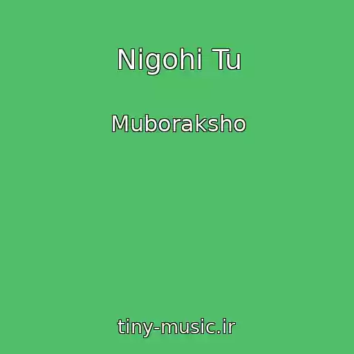 کاور آهنگ Nigohi Tu از Muboraksho