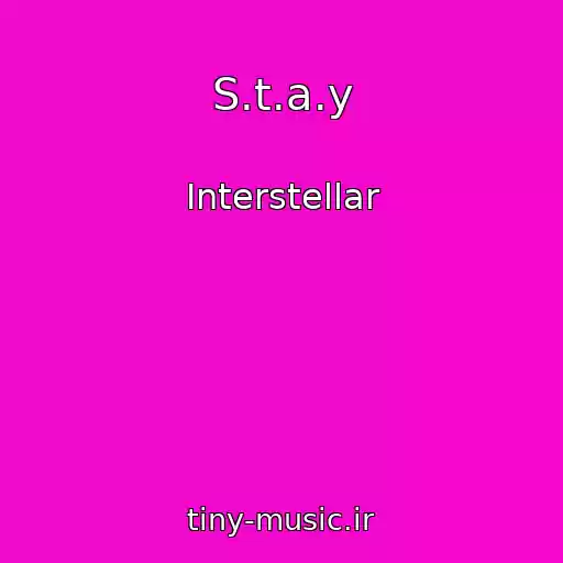 کاور آهنگ S.t.a.y از Interstellar