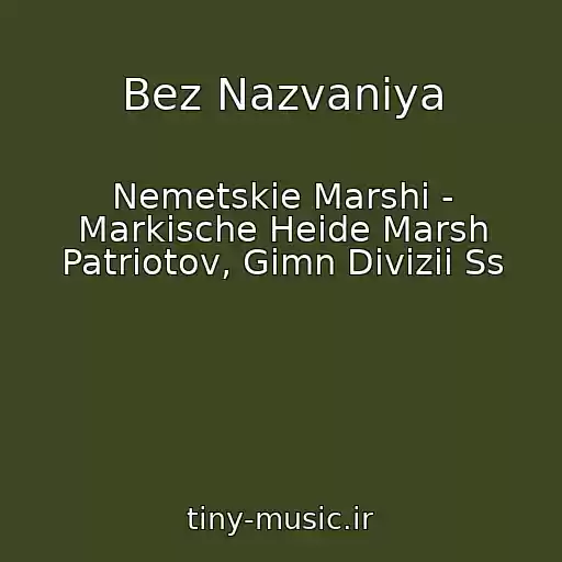 کاور آهنگ Bez Nazvaniya از Nemetskie Marshi - Markische Heide Marsh Patriotov, Gimn Divizii Ss