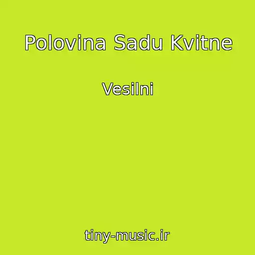 کاور آهنگ Polovina Sadu Kvіtne از Vesіlnі