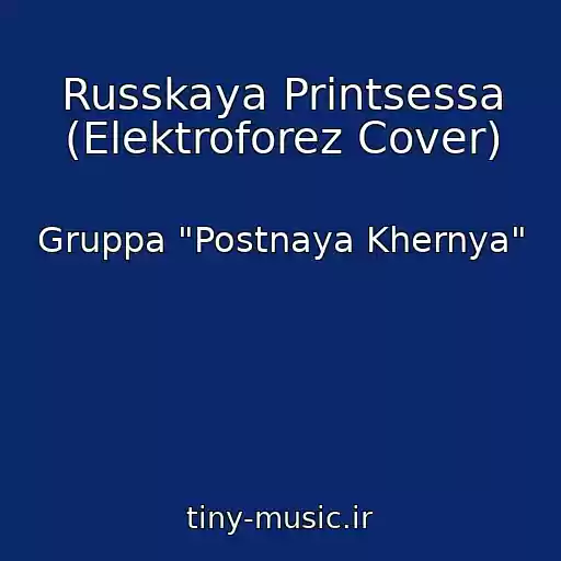 کاور آهنگ Russkaya Printsessa (Elektroforez Cover) از Gruppa "Postnaya Khernya"