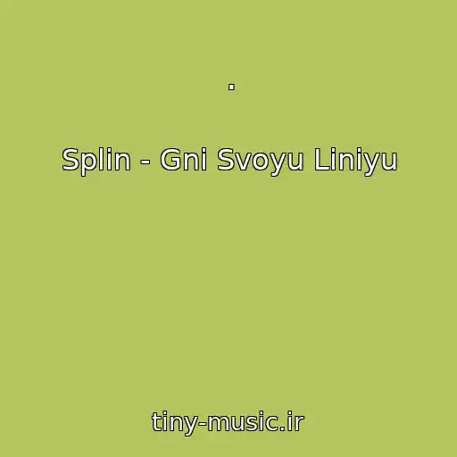 کاور آهنگ . از Splin - Gni Svoyu Liniyu