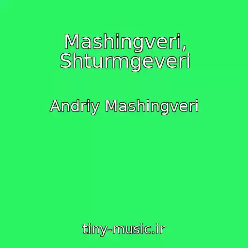 کاور آهنگ Mashingveri, Shturmgeveri از Andriy Mashingveri