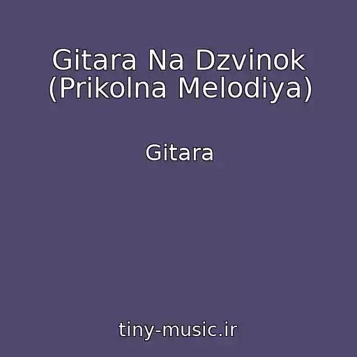 کاور آهنگ Gіtara Na Dzvіnok (Prikolna Melodіya) از Gіtara