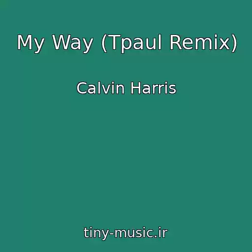 کاور آهنگ My Way (Tpaul Remix) از Calvin Harris