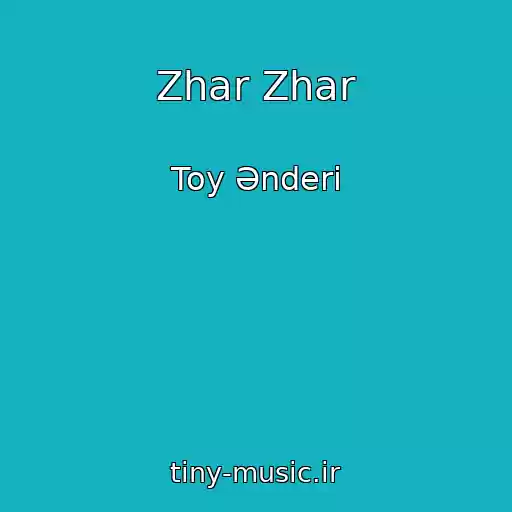 کاور آهنگ Zhar Zhar از Toy Әnderі