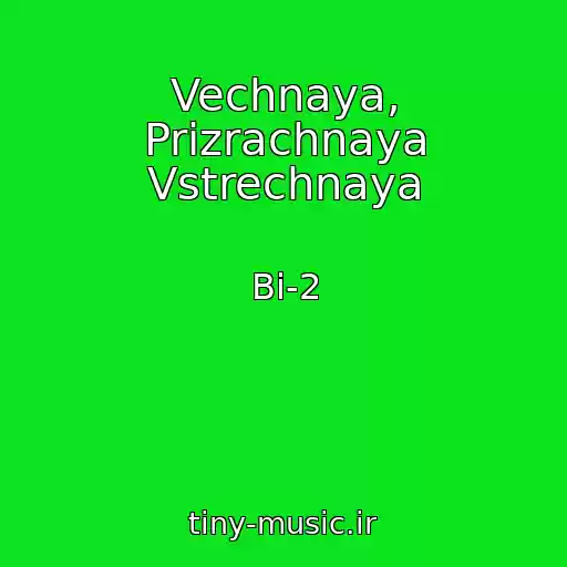 کاور آهنگ Vechnaya, Prizrachnaya Vstrechnaya از Bi-2