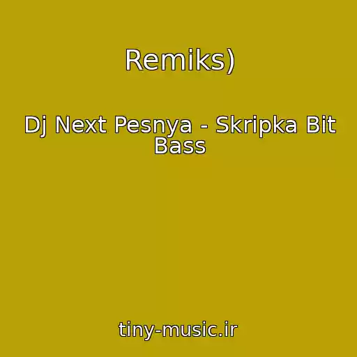 کاور آهنگ Remiks) از Dj Next Pesnya - Skripka Bit Bass