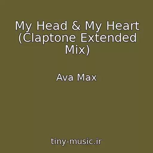 کاور آهنگ My Head & My Heart (Claptone Extended Mix) از Ava Max