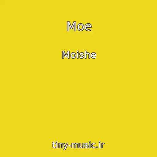 کاور آهنگ Moe از Moishe