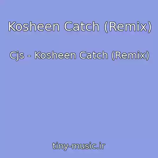 کاور آهنگ Kosheen Catch (Remix) از Cjs - Kosheen Catch (Remix)
