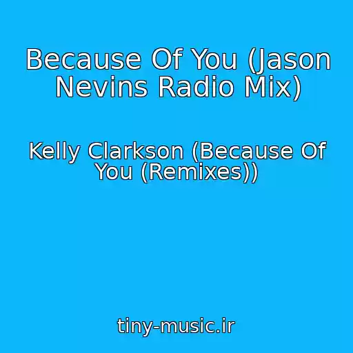 کاور آهنگ Because Of You (Jason Nevins Radio Mix) از Kelly Clarkson (Because Of You (Remixes))