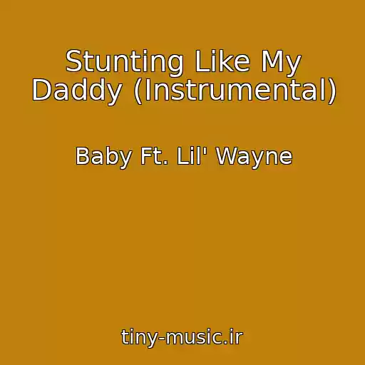 کاور آهنگ Stunting Like My Daddy (Instrumental) از Baby Ft. Lil' Wayne