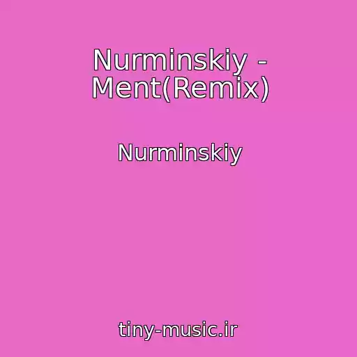 کاور آهنگ Nurminskiy - Ment(Remix) از Nurminskiy