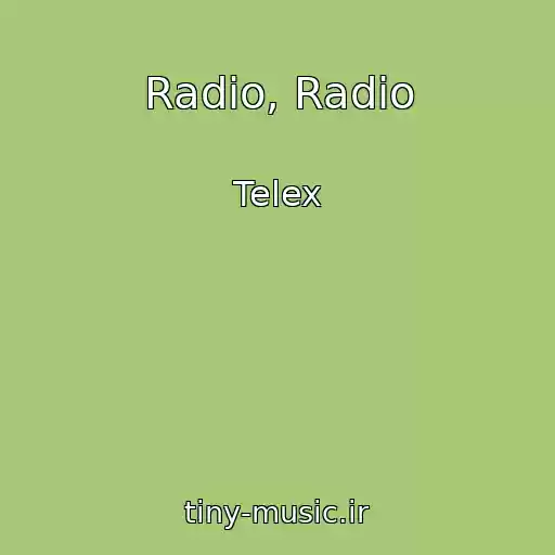 کاور آهنگ Radio, Radio از Telex