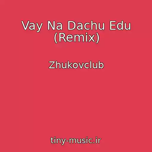 کاور آهنگ Vay Na Dachu Edu (Remix) از Zhukovclub