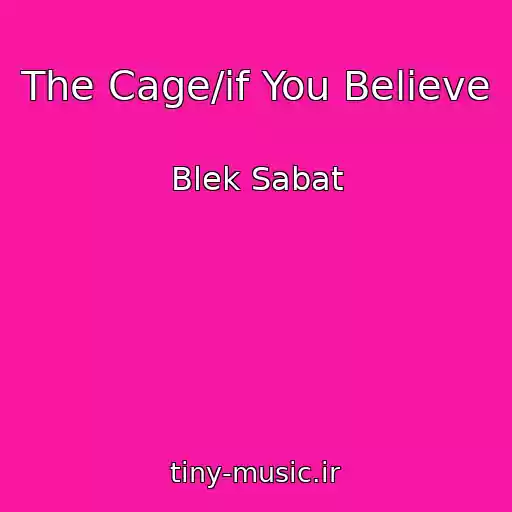 کاور آهنگ The Cage/if You Believe از Blek Sabat