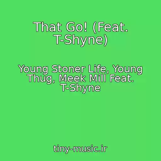 کاور آهنگ That Go! (Feat. T-Shyne) از Young Stoner Life, Young Thug, Meek Mill Feat. T-Shyne