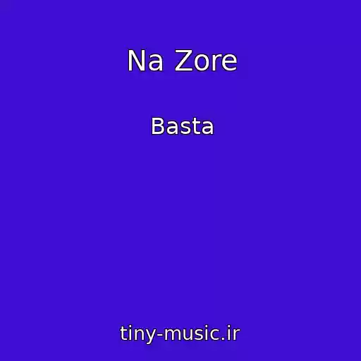 کاور آهنگ Na Zore از Basta
