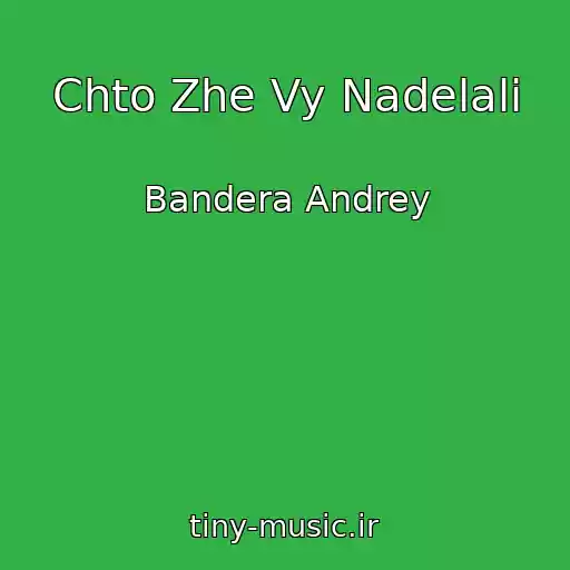 کاور آهنگ Chto Zhe Vy Nadelali از Bandera Andrey