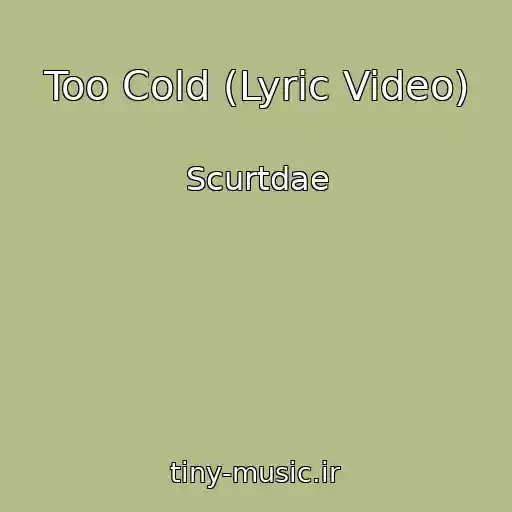 کاور آهنگ Too Cold (Lyric Video) از Scurtdae