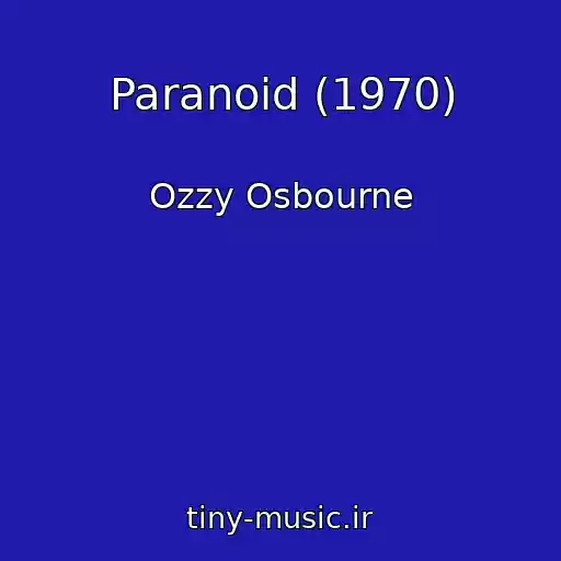 کاور آهنگ Paranoid (1970) از Ozzy Osbourne