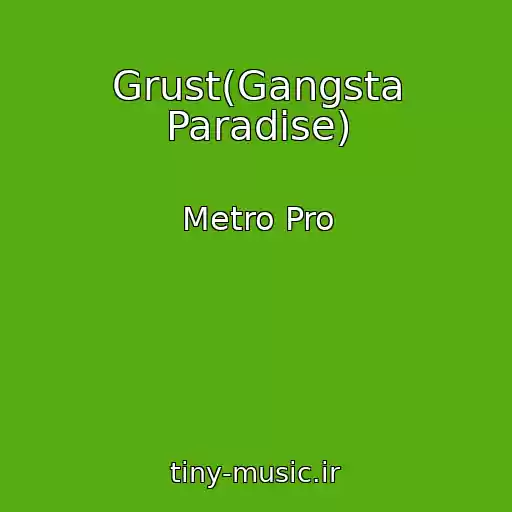 کاور آهنگ Grust(Gangsta Paradise) از Metro Pro