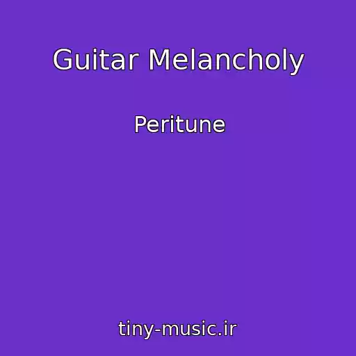 کاور آهنگ Guitar Melancholy از Peritune