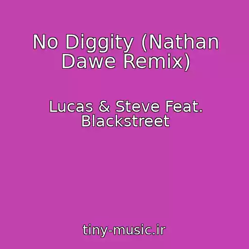 کاور آهنگ No Diggity (Nathan Dawe Remix) از Lucas & Steve Feat. Blackstreet