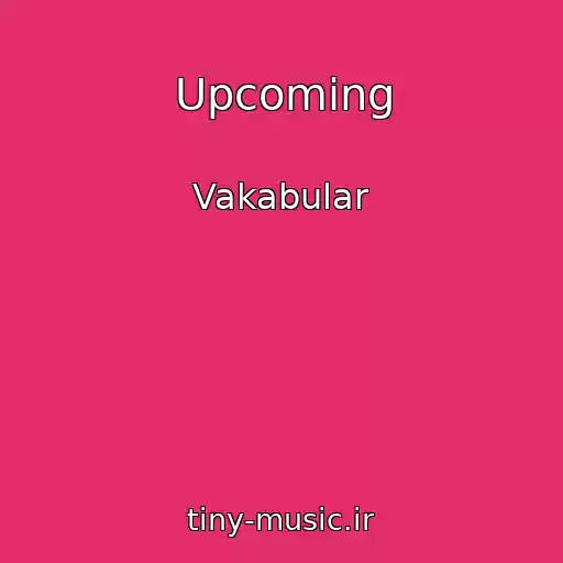 کاور آهنگ Upcoming از Vakabular