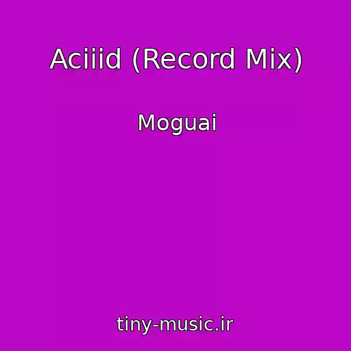 کاور آهنگ Aciiid (Record Mix) از Moguai