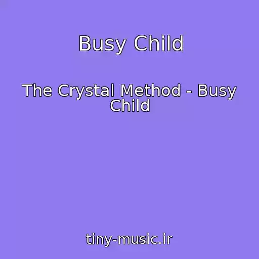کاور آهنگ Busy Child از The Crystal Method - Busy Child