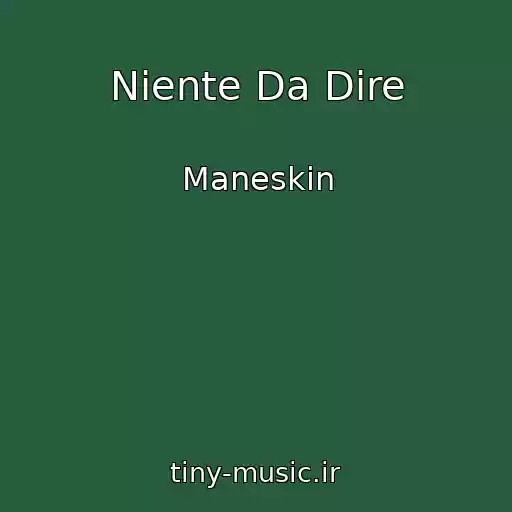 کاور آهنگ Niente Da Dire از Maneskin