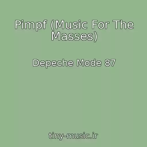 کاور آهنگ Pimpf (Music For The Masses) از Depeche Mode 87