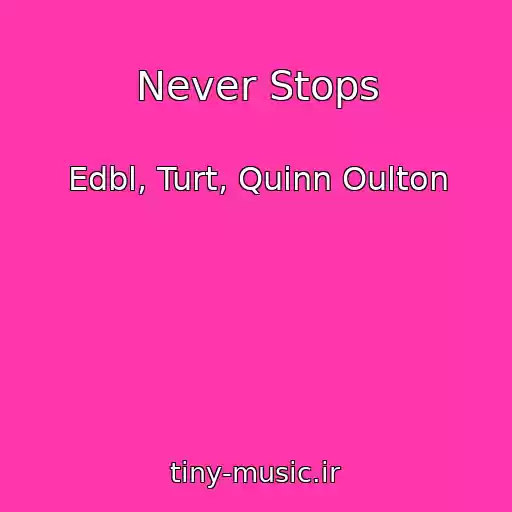کاور آهنگ Never Stops از Edbl, Turt, Quinn Oulton