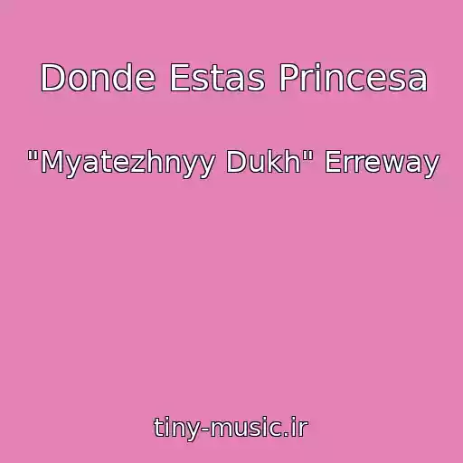 کاور آهنگ Donde Estas Princesa از "Myatezhnyy Dukh" Erreway